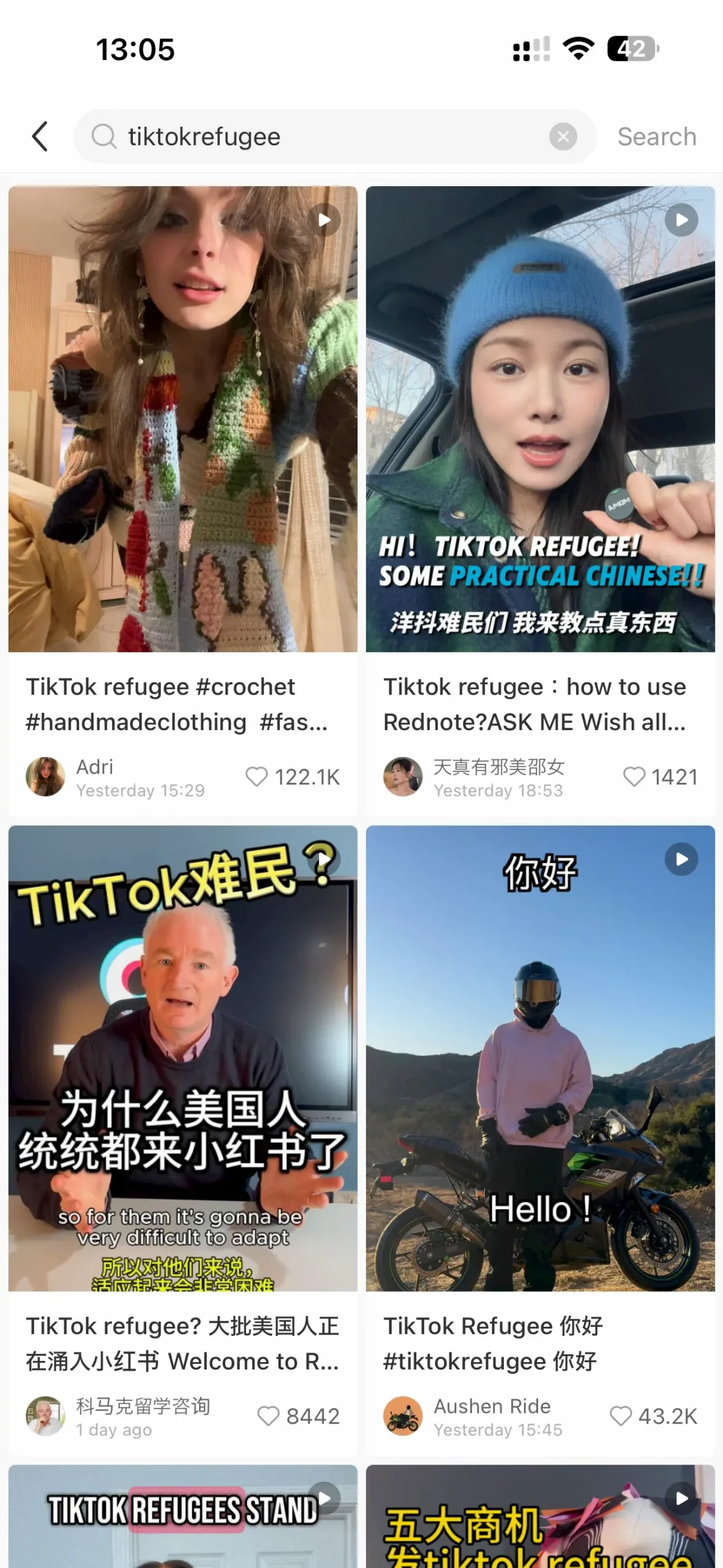 TikTok Refugee on China Social Media App Xiaohongshu